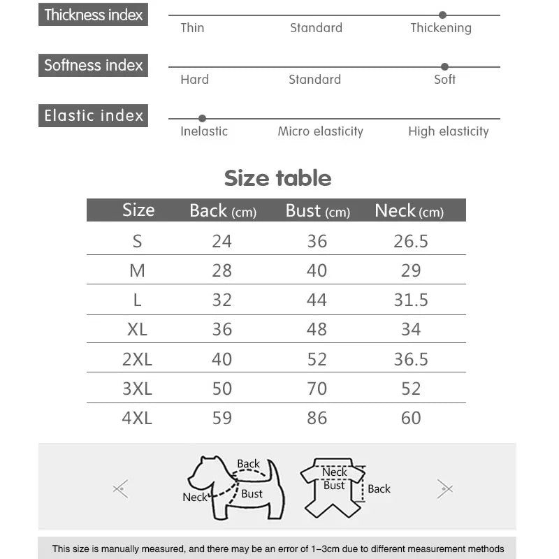 Pet Dog Jacket with Harness Winter Warm Dog Clothes for Labrador Waterproof Small Dog Coat Chihuahua French Bulldog Outfits