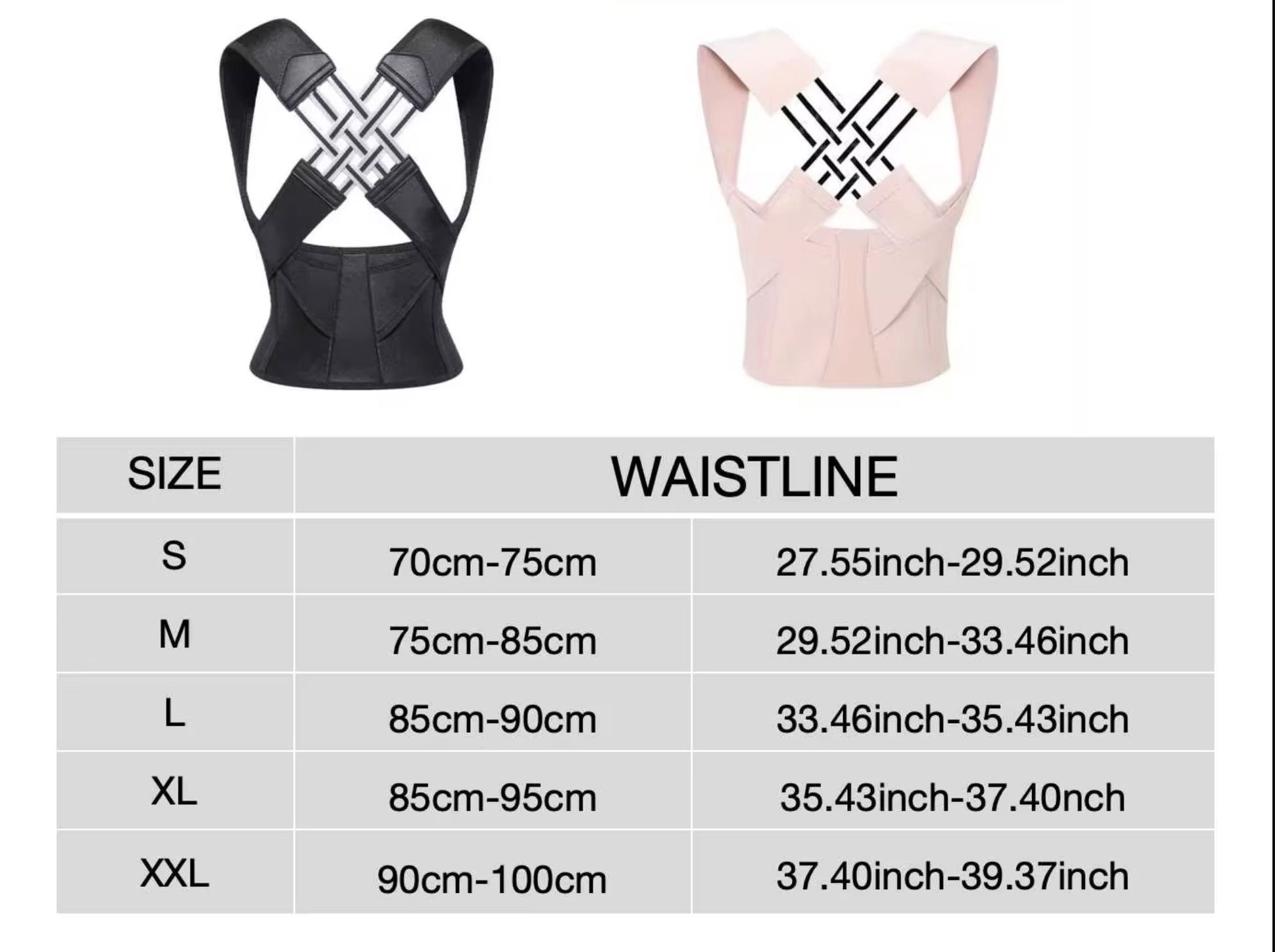 New Adult Posture Corrector Belt Breathable Back Correction Strap for Women Men Back Support Sitting Position Correction Tool