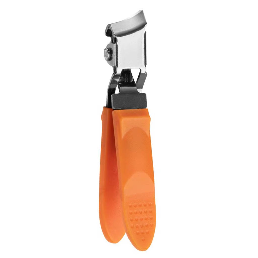 Slanted Nail Clipper Oblique Blade Ingrown Toenail Clipper Anti-Splash Wide Jaw Opening Hard Nails Curved Blade Manicure Tools
