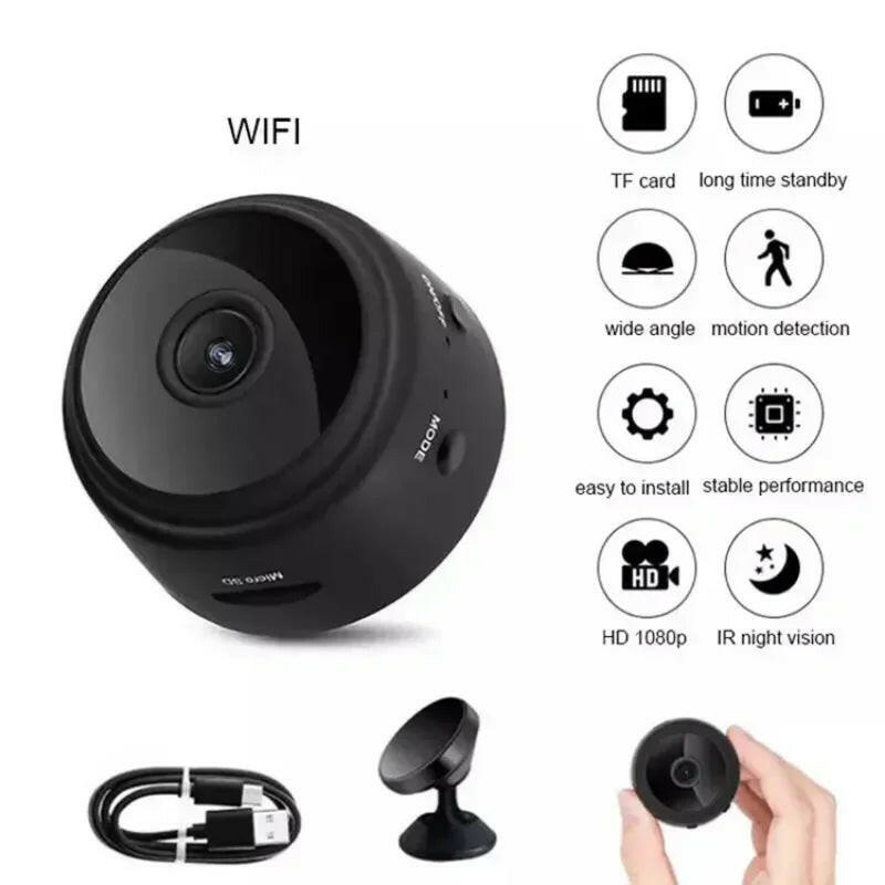 A9 Mini Camera 1080P Remote Monitor with Motion Night Version Voice Video Security Wireless Camcorders Surveillance Cameras