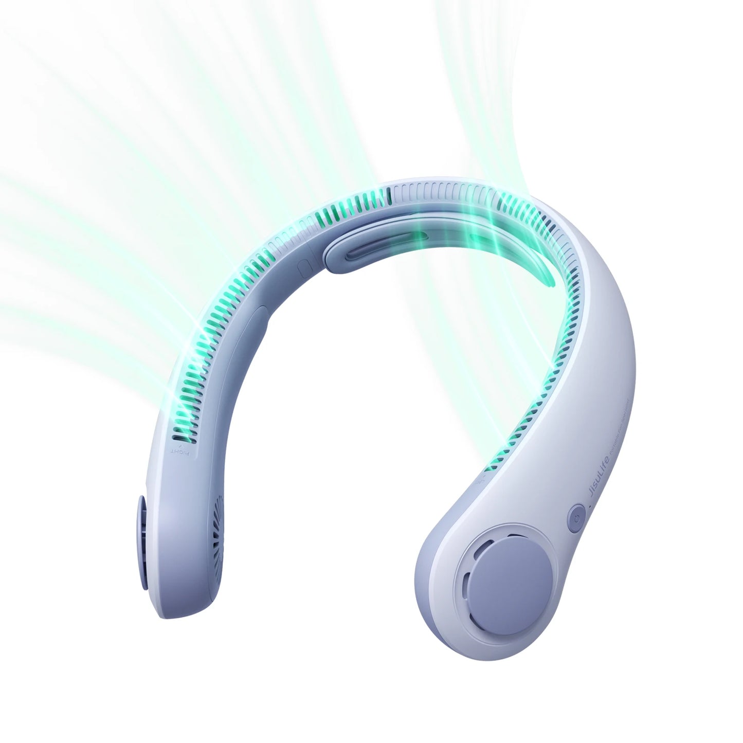 Portable Neck Fan Upgraded, 5000Mah Battery, Necksupport, 5 Speeds Gears Adjustment, Outdoor Wearable Hands-Free Fan