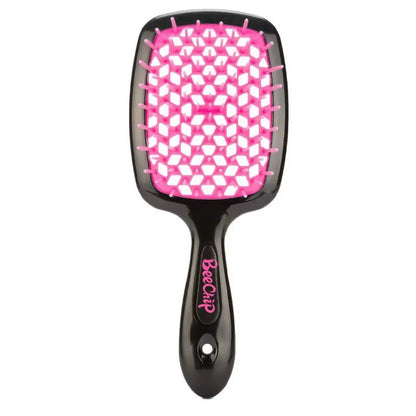 Fluffy Modeling Comb Mesh Comb Hairdressing Hair Smoothing Honeycomb Comb Plastic Massage Comb Dry and Wet Hollow Comb