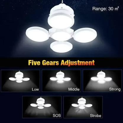 Solar Power Lights Outdoor Hook LED Handy Folding Emergency DC Sunlight Charging Lamp Camping Garden Waterproof Flash Lighting